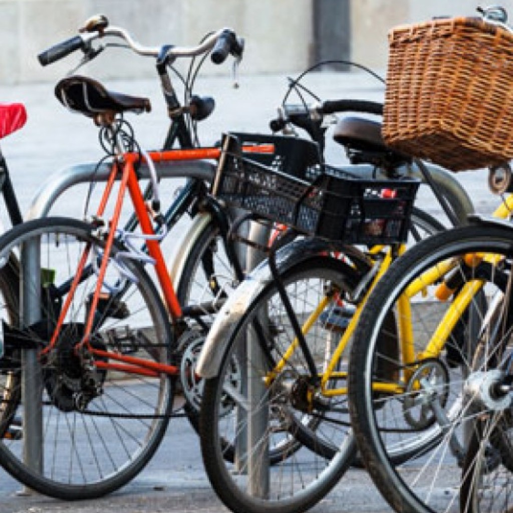 Bicis aparcadas