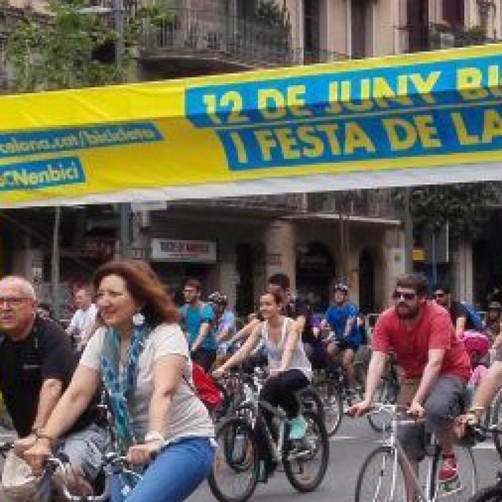 Bicicletada y fiesta de la bicicleta BCN 2016