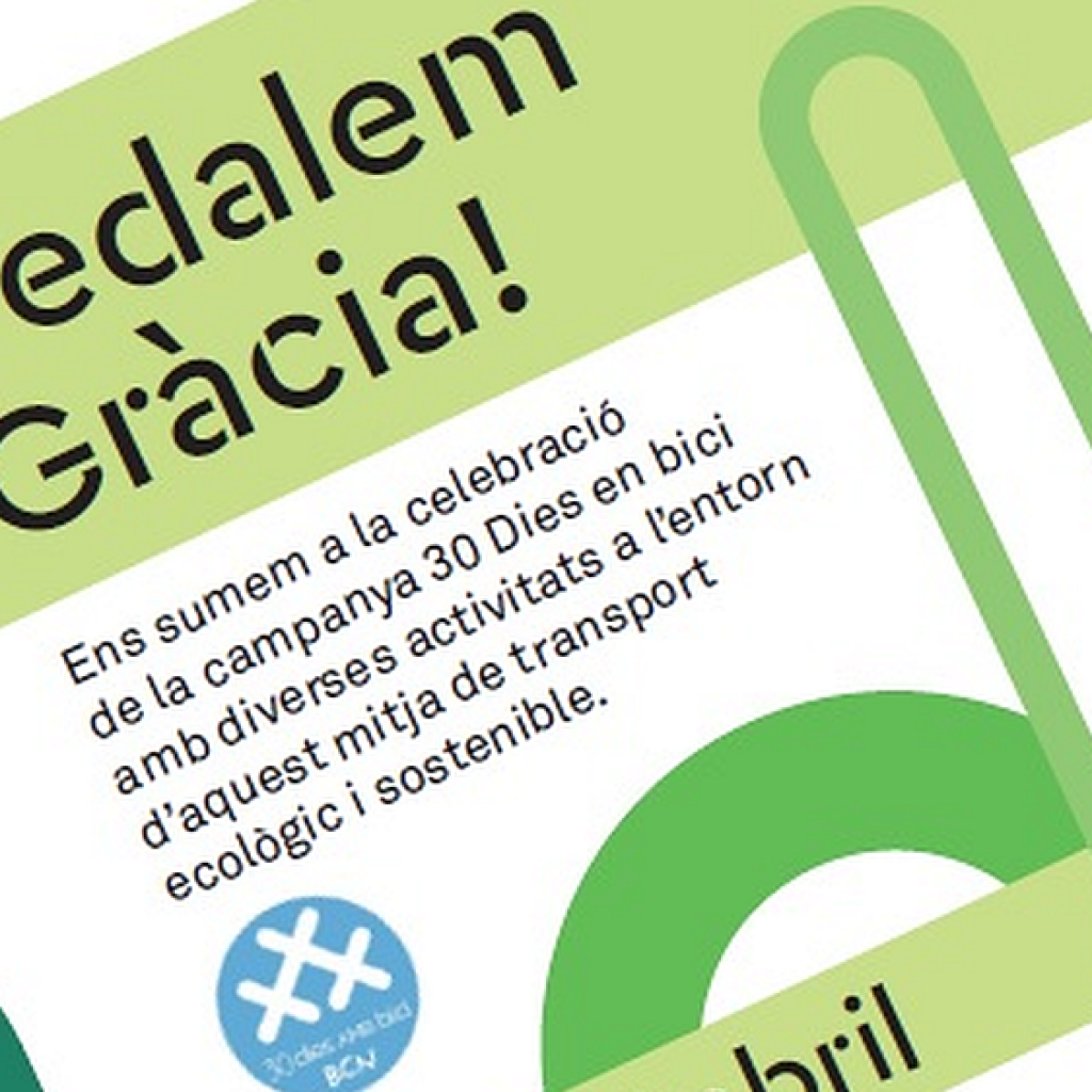 Pedalem Gracia 06/04/2019